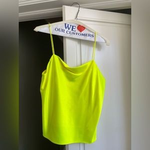 Alice & Olivia spaghetti strap top - worn once